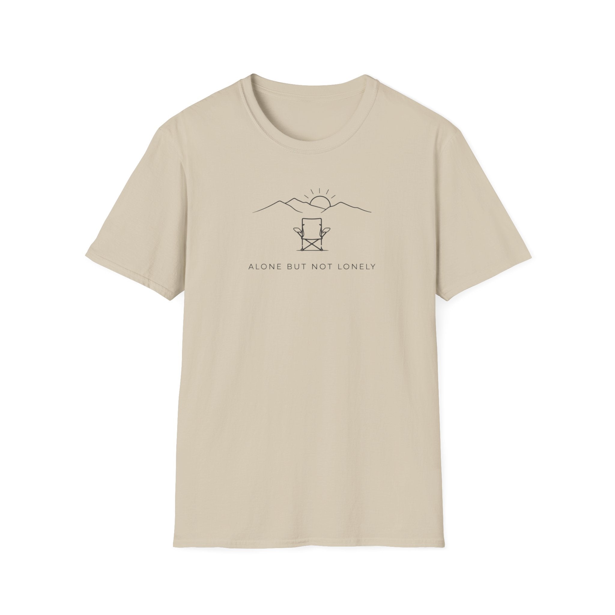 Alone But Not Lonely Awaits T-Shirt