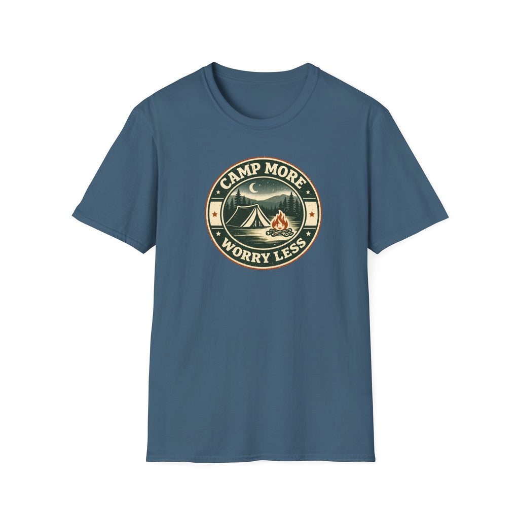 Camp More Worry Less Trail T-Shirt