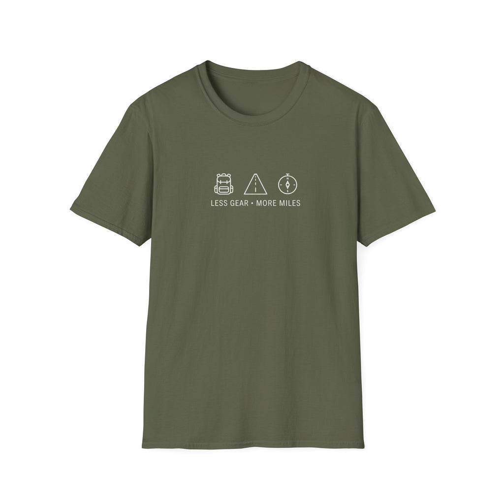 Less Gear More Miles T-Shirt