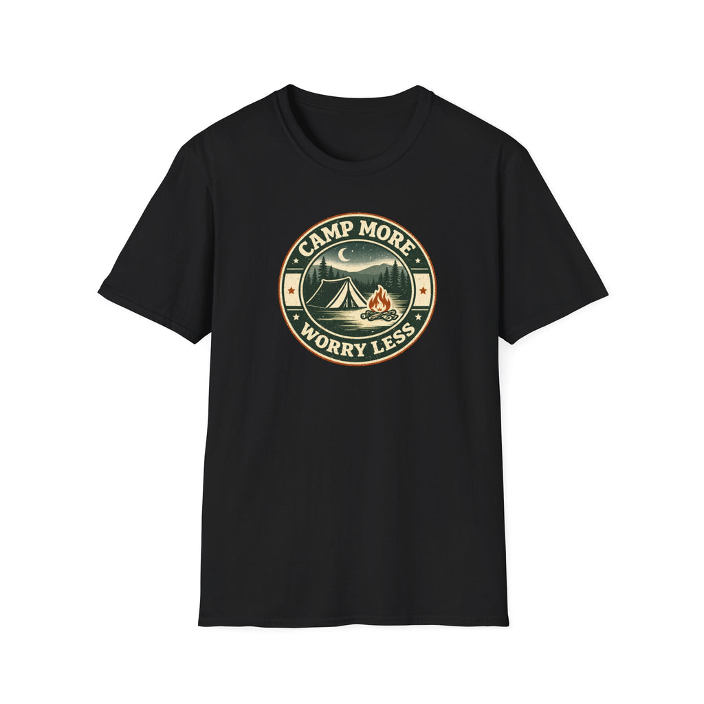 Camp More Worry Less Trail T-Shirt