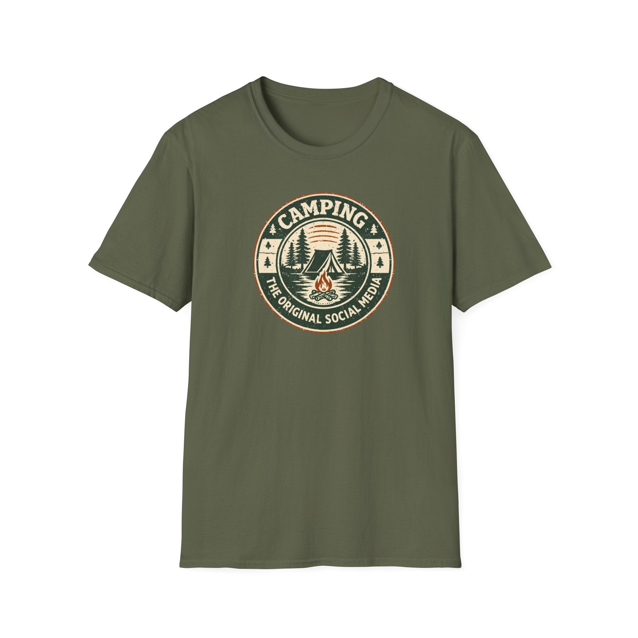 Camping Original Social Media T-Shirt