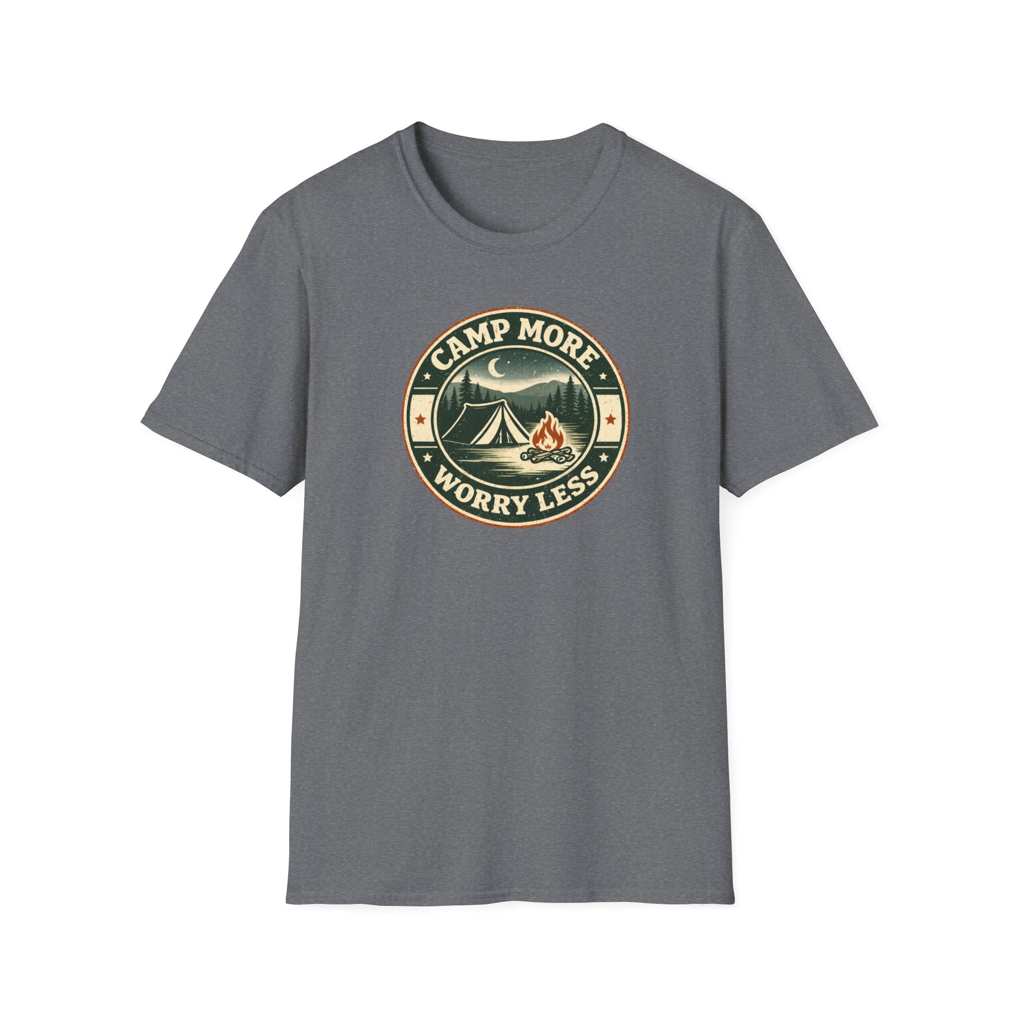 Camp More Worry Less Trail T-Shirt