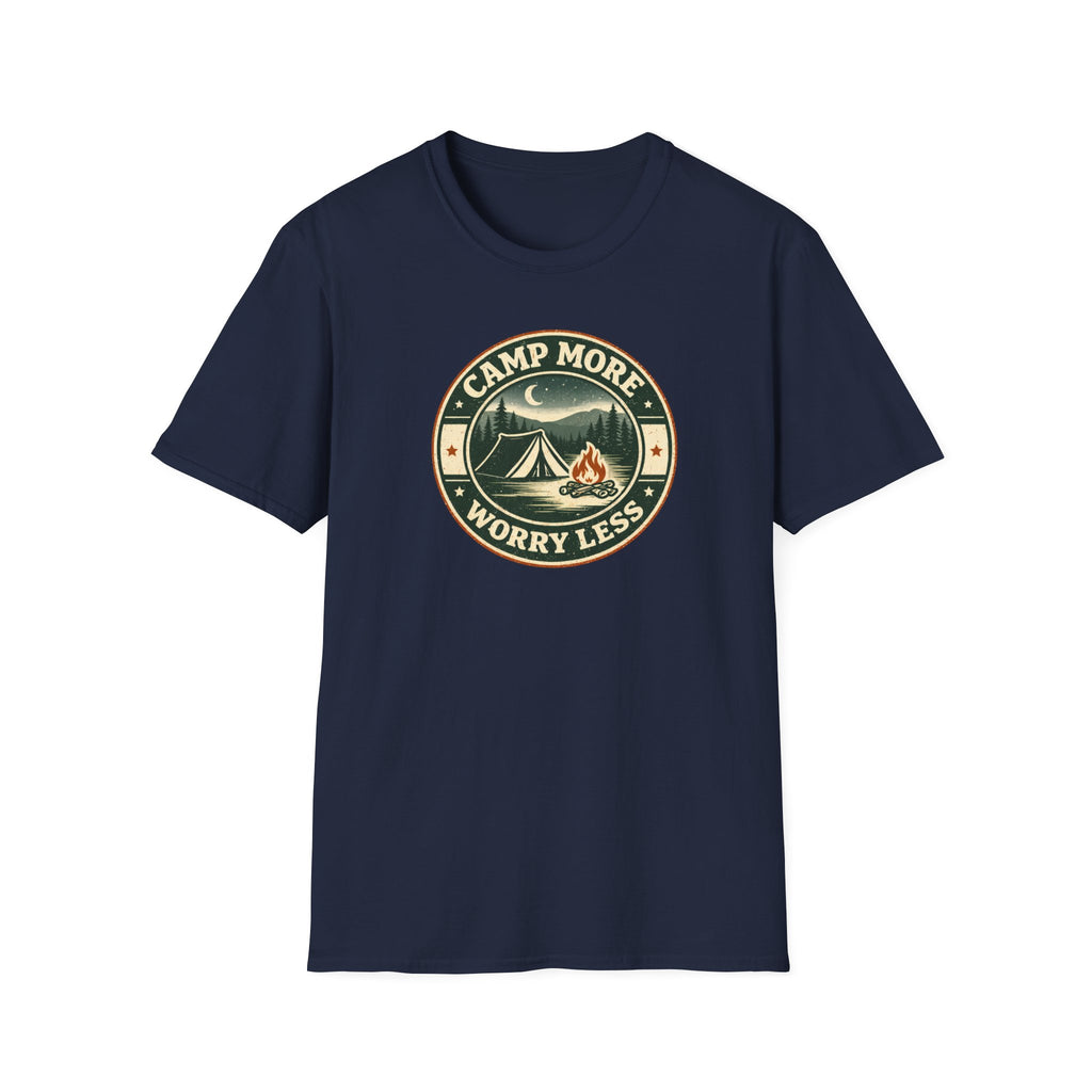 Camp More Worry Less Trail T-Shirt