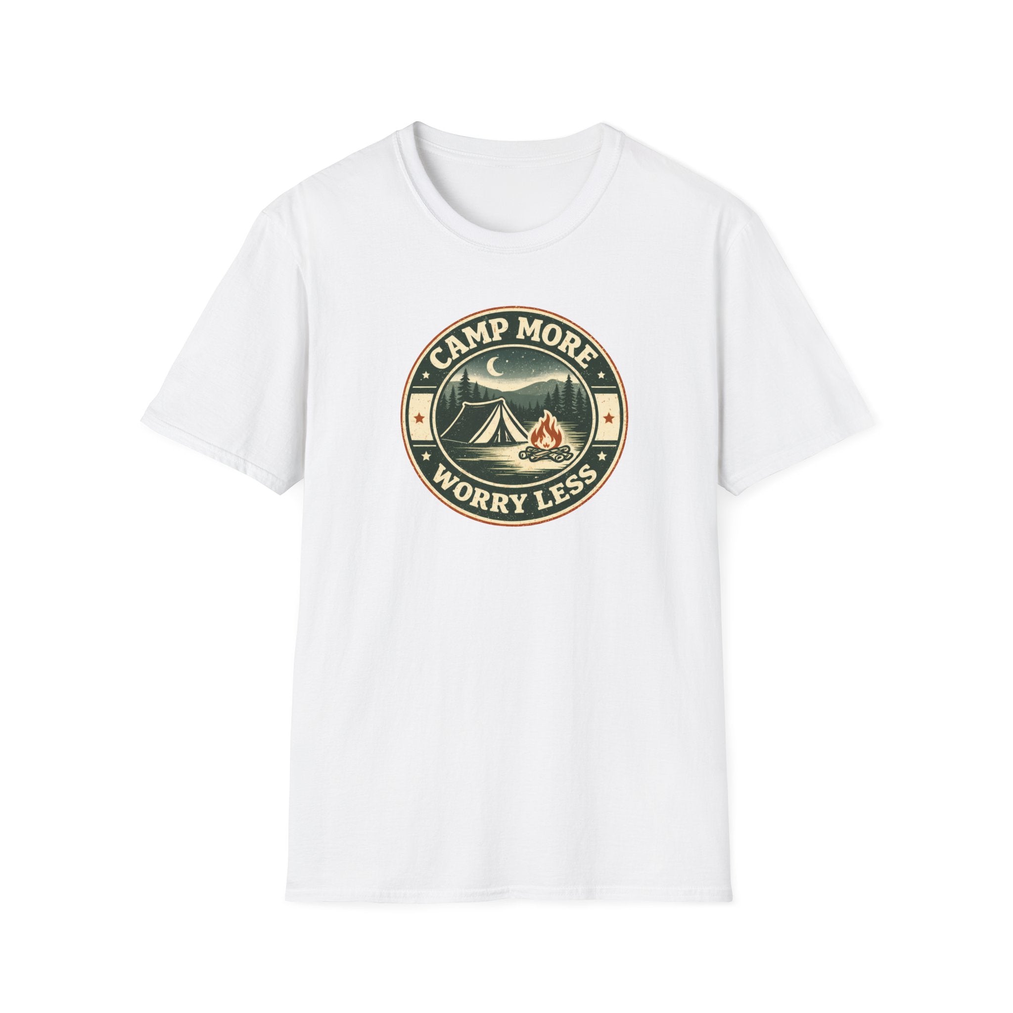Camp More Worry Less Trail T-Shirt