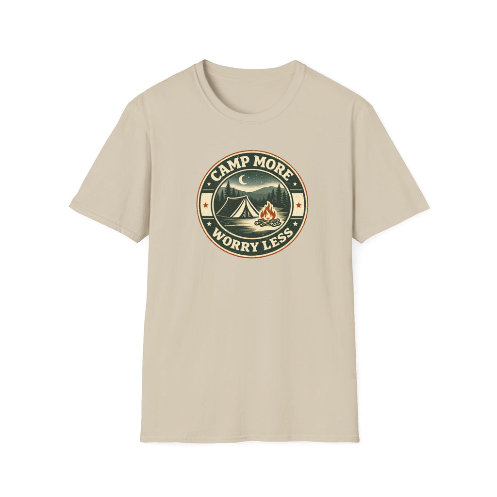 Camp More Worry Less Trail T-Shirt