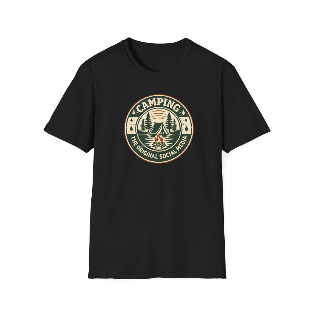 Camping Original Social Media T-Shirt