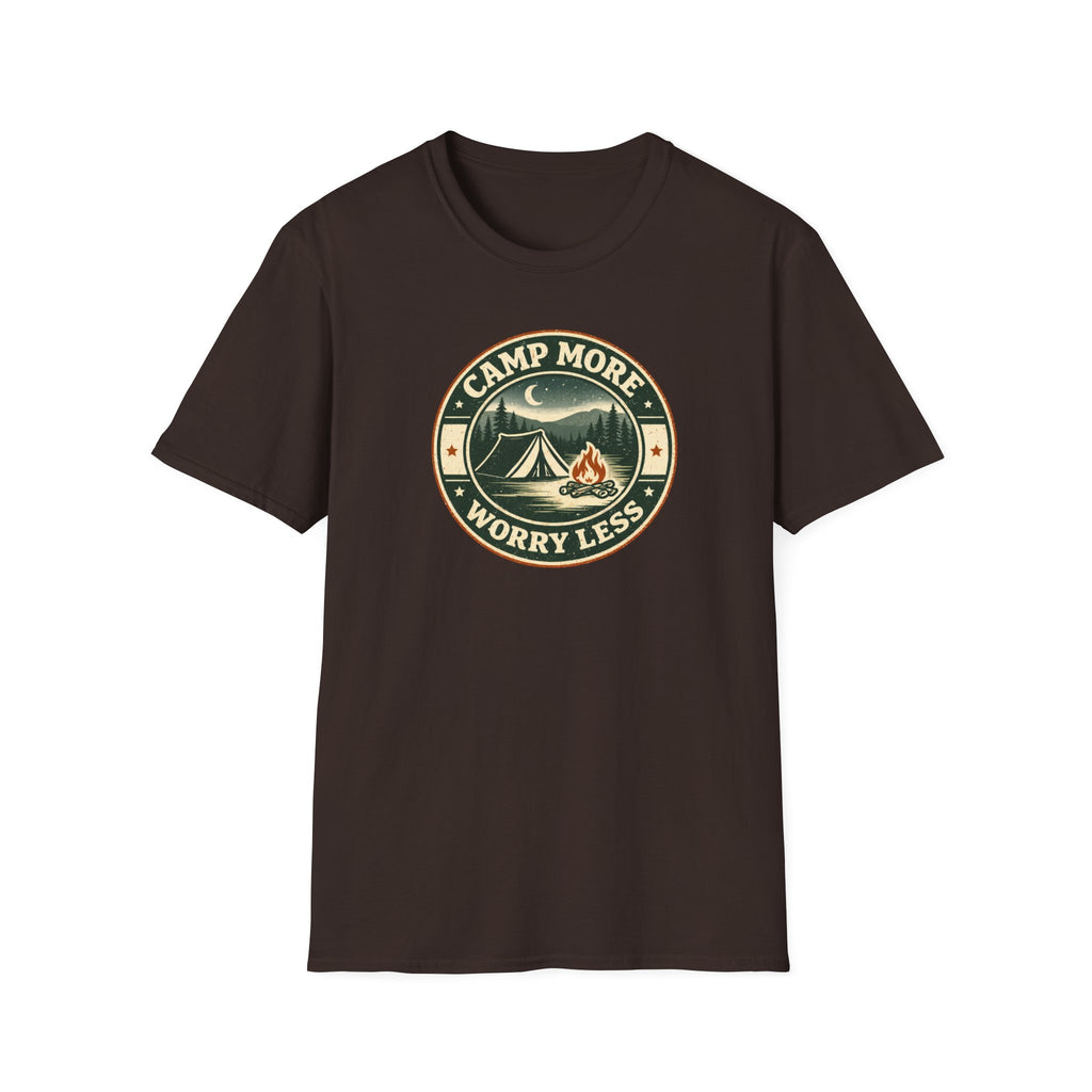 Camp More Worry Less Trail T-Shirt
